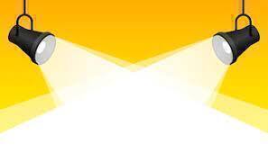 Premium Vector | Spotlight shining on white background glowing on wall  vector illustration